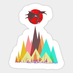 Adventures of the Dragon Mountain Sticker